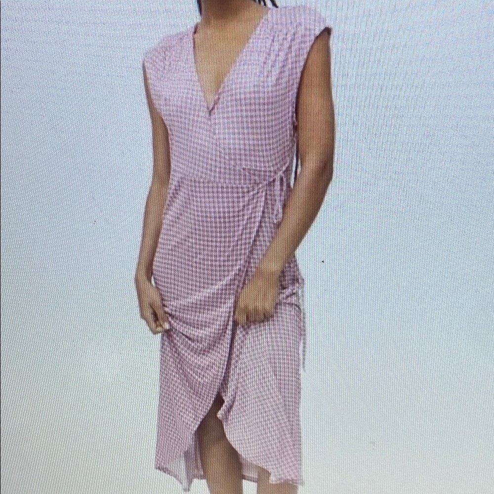 URBAN OUTFITTERS UO Zina Wrap Midi Dress NWT